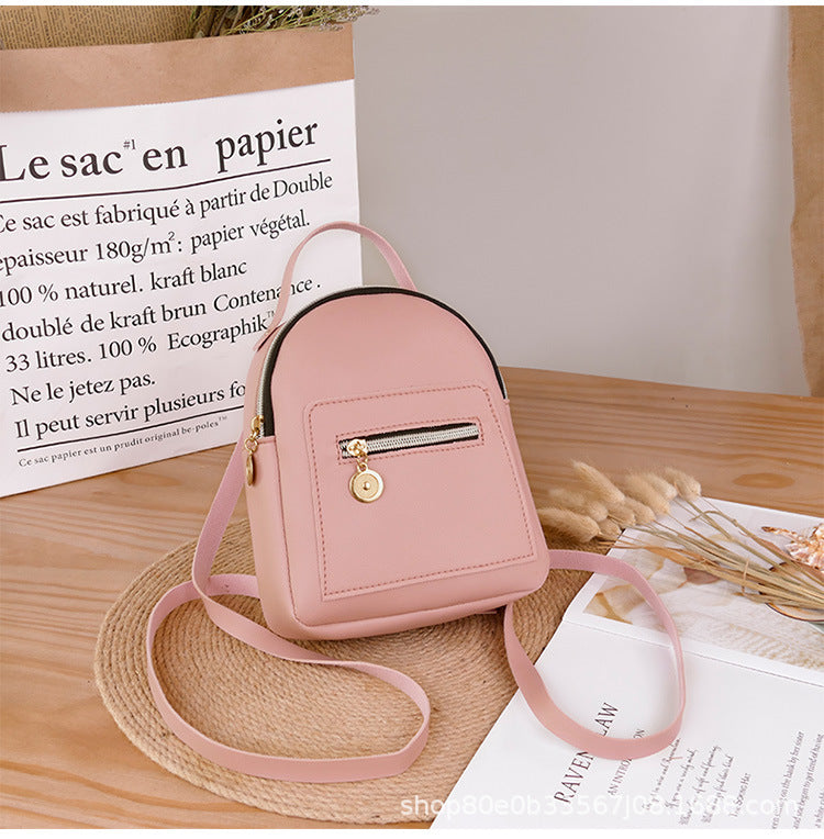 Korean version of women's small schoolbag