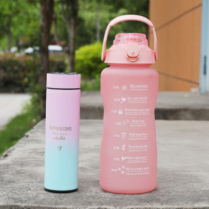 Plastic Insulated Bottle with Direct Drink