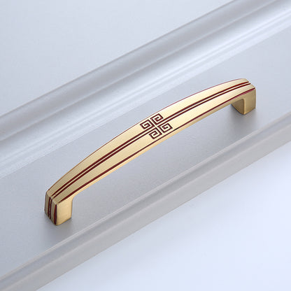 Cabinet door new Chinese brass handle