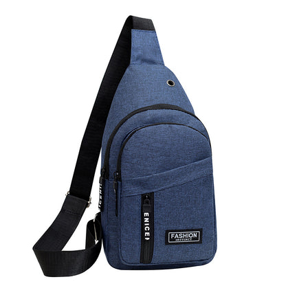 Casual Versatile Men's Breast Bag