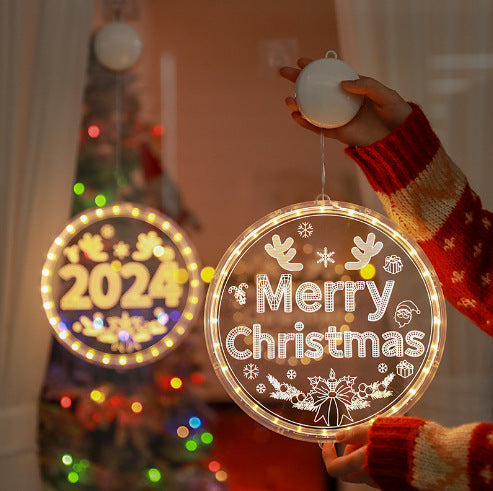 Christmas decoration store LED string lights star lights