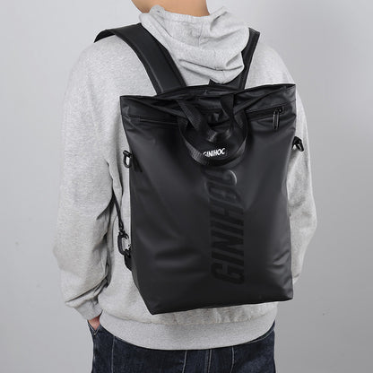 Pure black computer bag