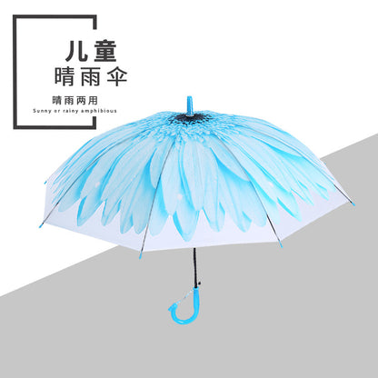 Children's Silver Coating Umbrella UV Protection Two-in-One