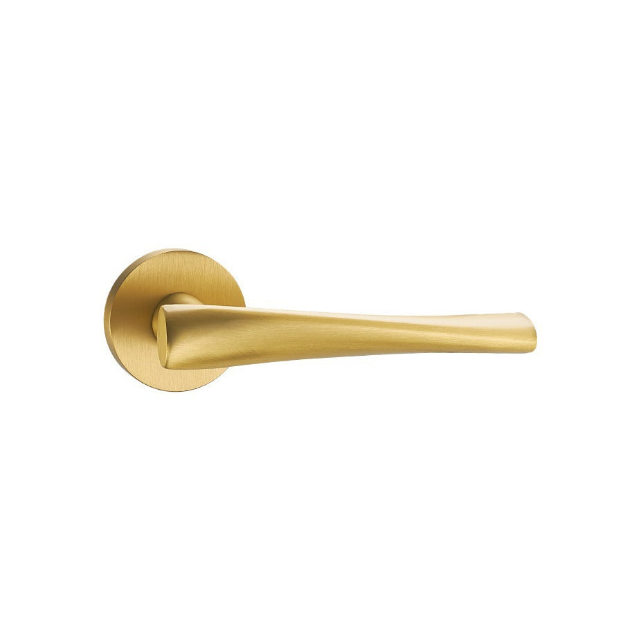 Coffee bronze brass door handle