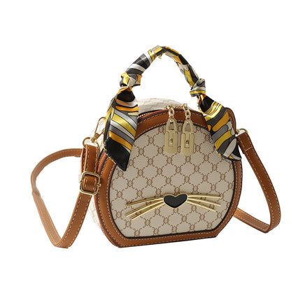 Retro small round bag fashion