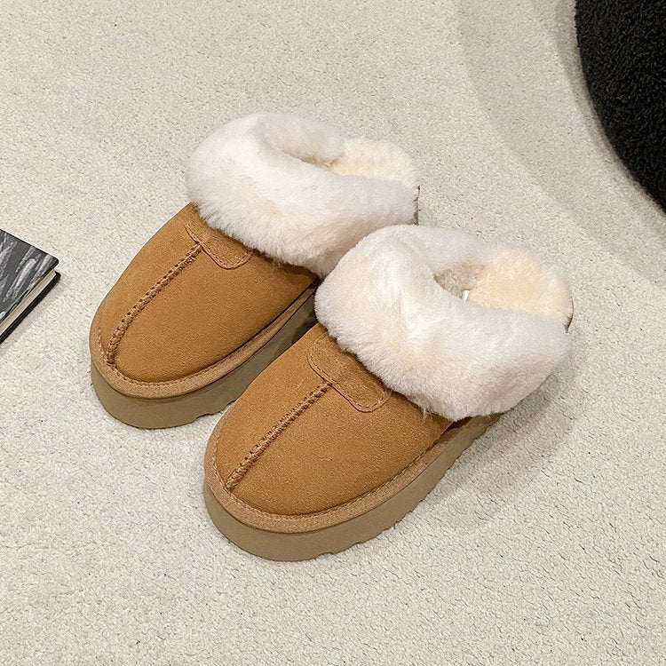 Thick bottom matte thick bottom slippers