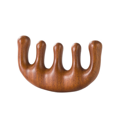 Massage Comb Plastic Wood Sandalwood Versions