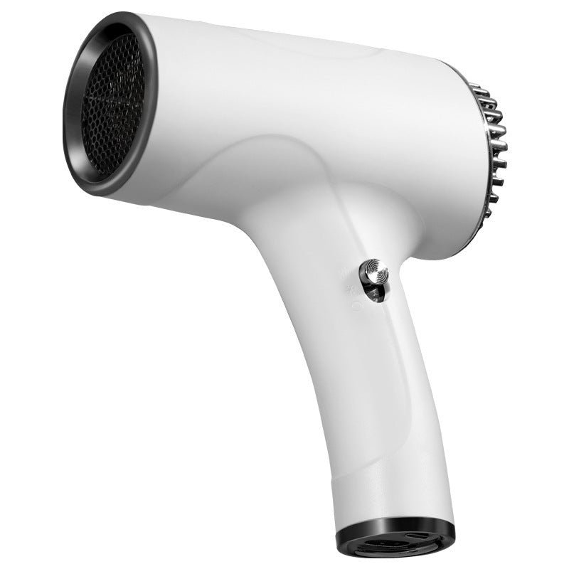 Hot and cold wireless charging hair dryer