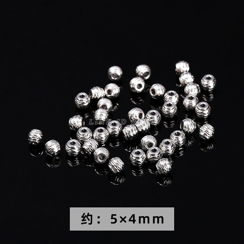 Stainless steel hammer beads loose beads