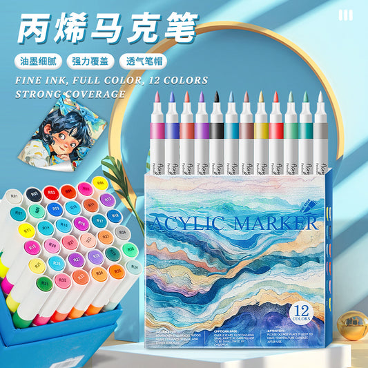 Soft Head Acrylic Marker Set