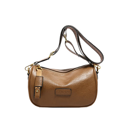 Premium wide shoulder strap shoulder square bag