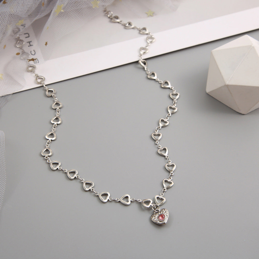 Heart Diamond Necklace