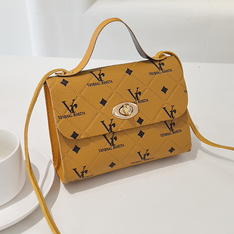 Fashion print design shoulder bag