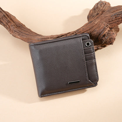 Short wallet new men's