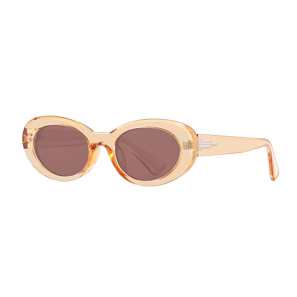 European Retro Fashion Small Frame Sunglasses