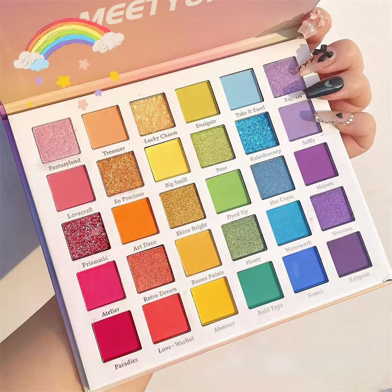 30-Color Eyeshadow Palette