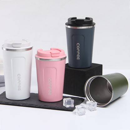 Travel coffee cup double layer