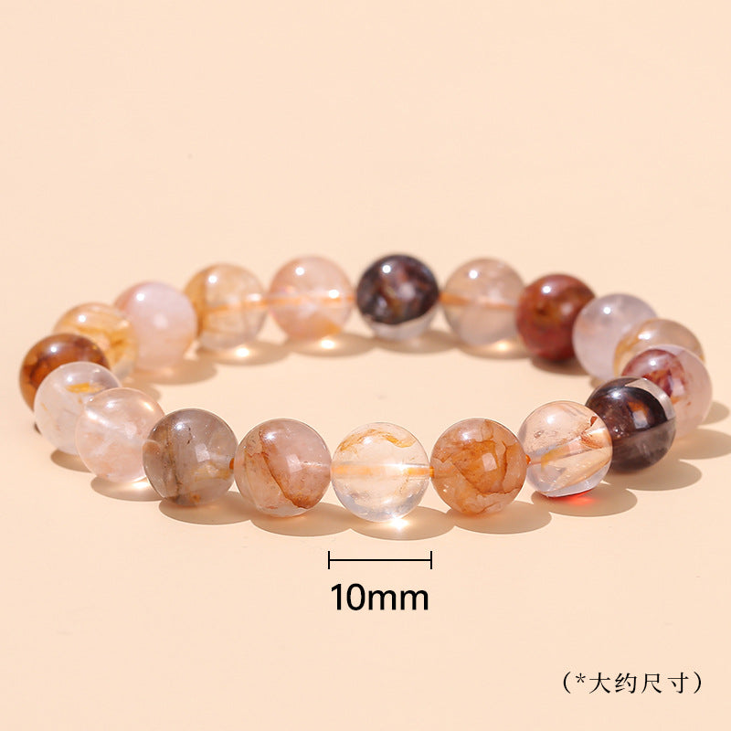 Natural Xanthate Flower Crystal Bracelet