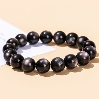 Obsidian bracelet