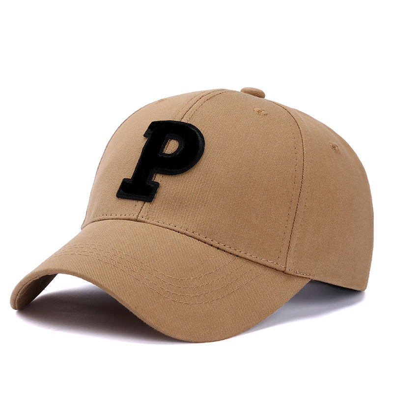 P Logo All-Season Sun Protection Baseball Cap