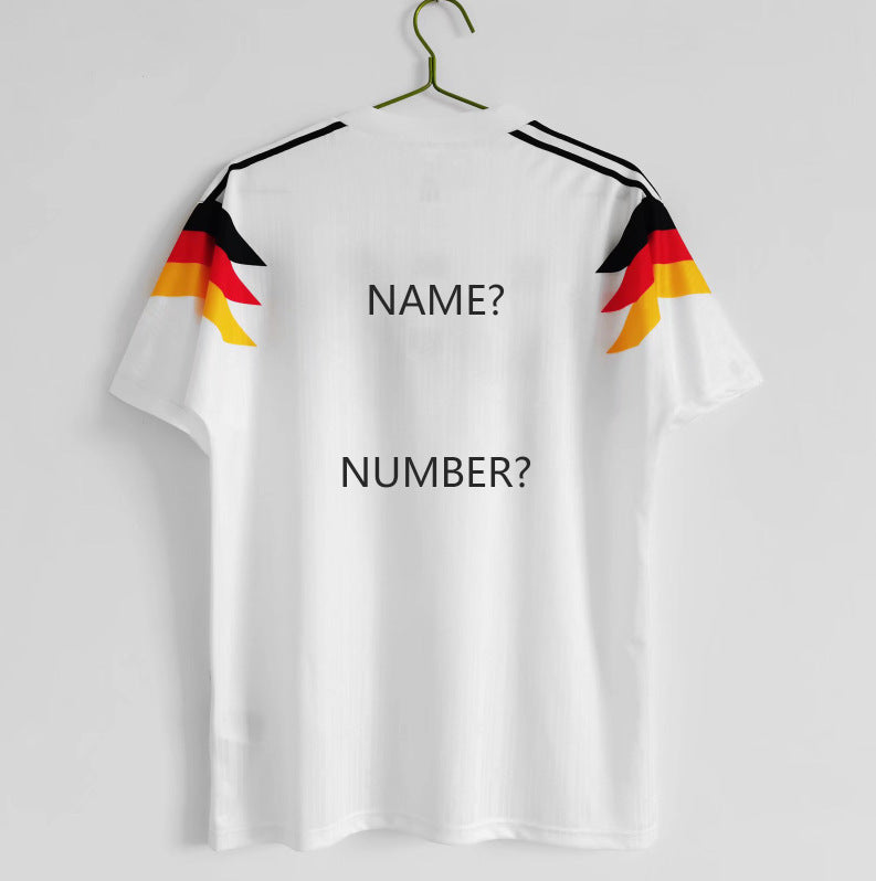 Camiseta retro clásica de Alemania 90/94 Local 18 Klinsmann 10 Matth?us