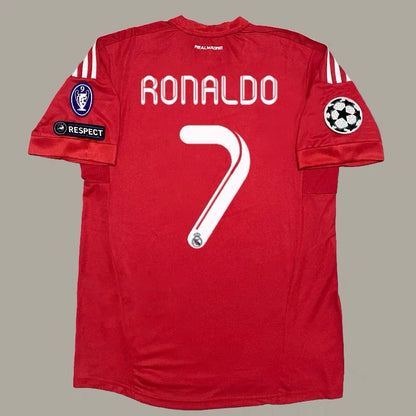 11-12 Real Madrid Retro 14 Guti Kak¨¢ Ra¨²l Redondo 7 Ronaldo Home Away GK