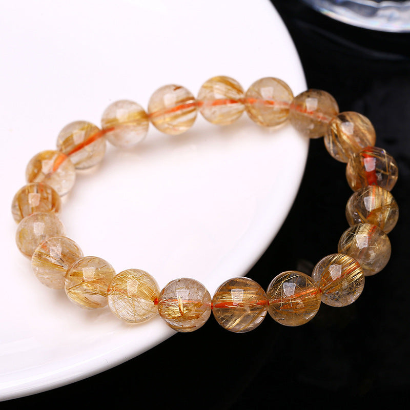 6A Natural Blond Crystal Bracelet