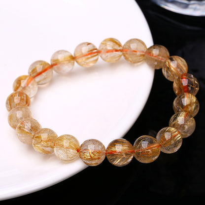 6A Natural Blond Crystal Bracelet