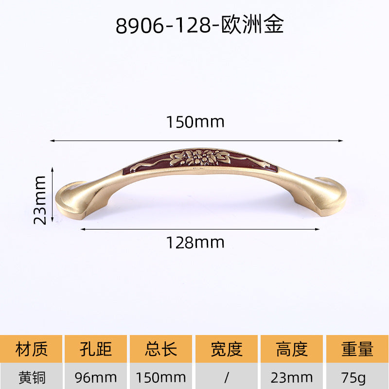 Wholesale of cabinet drawer copper handle