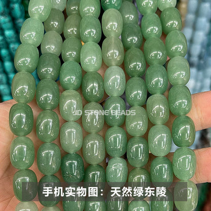 10 * 14Mm natural crystal agate drum beads loose beads