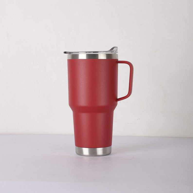 20Oz Stainless Steel Double Layer Vacuum Handle Cup