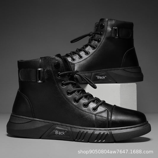 Trendy High-Top Martin Boots