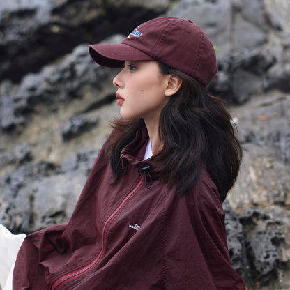 Gorra De Béisbol Con Letras Bordadas 