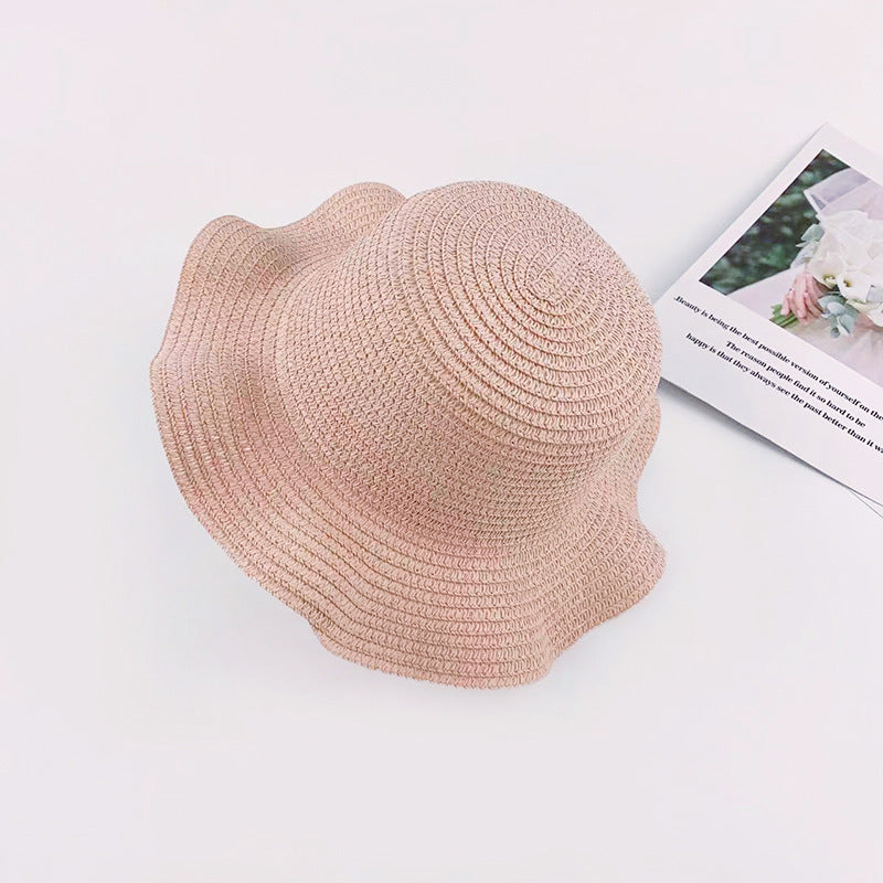 Sombrero de ala ancha para el sol de verano para niños 