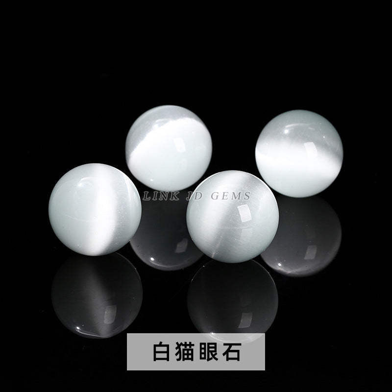 30Cm opal crystal ball powder crystal transparent glass beads