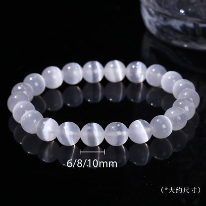 5A natural gypsum stone bracelet