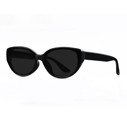 Cat Eye White Frame Polarized UV Protection Sunglasses