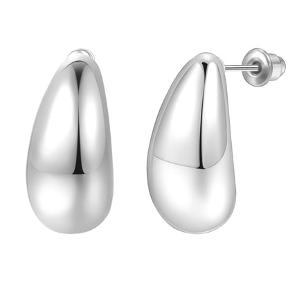 Alloy hollow earrings simple fashion earrings