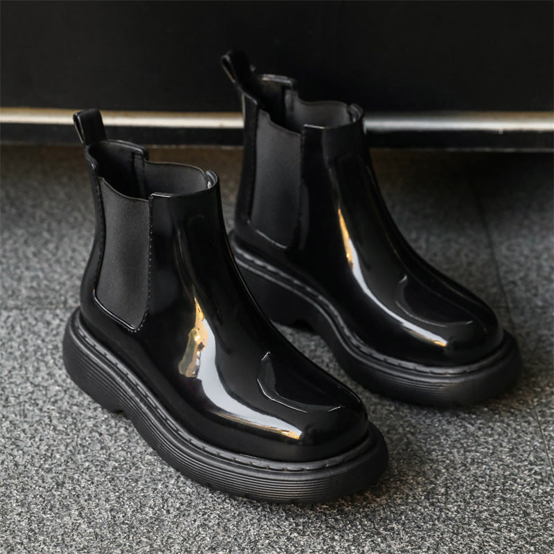 Casual rain boots work shoes women