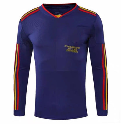 Spain 2010 World Cup Final Villa Torres Retro Classic Long/Short Sleeve Jersey