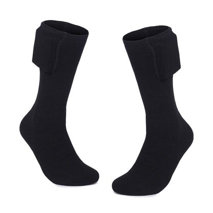 Electric Heating Socks Rechargeable Ski Warm Thick Heated