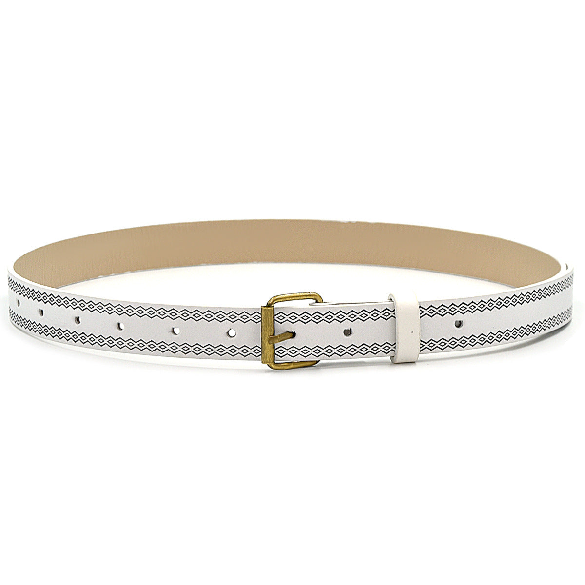 Thin belt women's simple