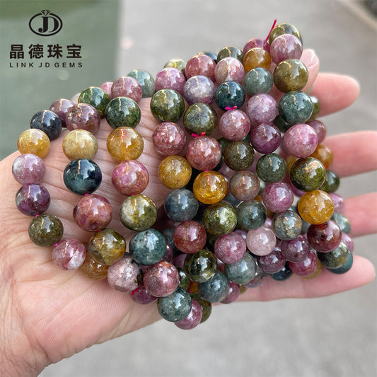 4A natural color tourmaline bracelet