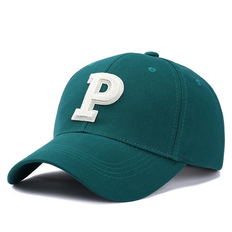 P Logo All-Season Sun Protection Baseball Cap