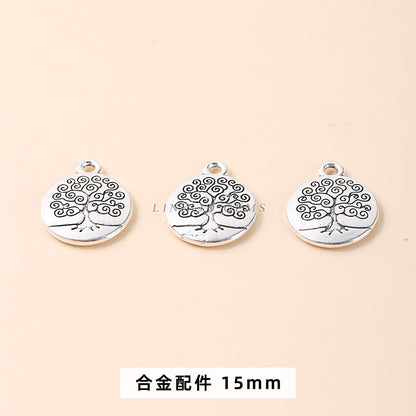 Tibetan silver alloy small pendant accessories