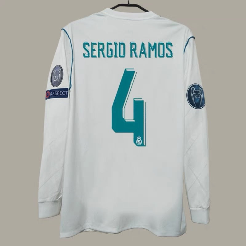 17-18 Champions League Home Away 7 Ronaldo Ramos 10 Modric Jersey