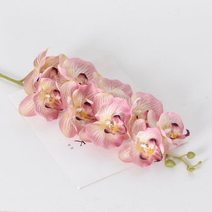 9 autumn color Phalaenopsis artificial flowers