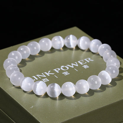 5A natural gypsum stone bracelet