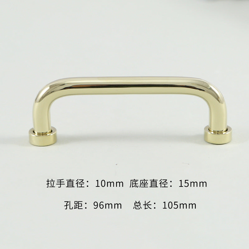 Cabinet door brass long handle