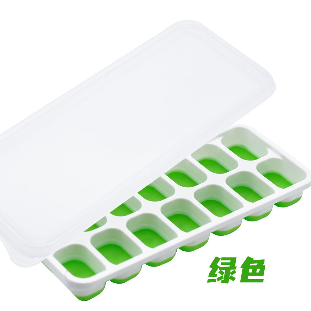 Candy Color 14-Cube Silicone Ice Tray